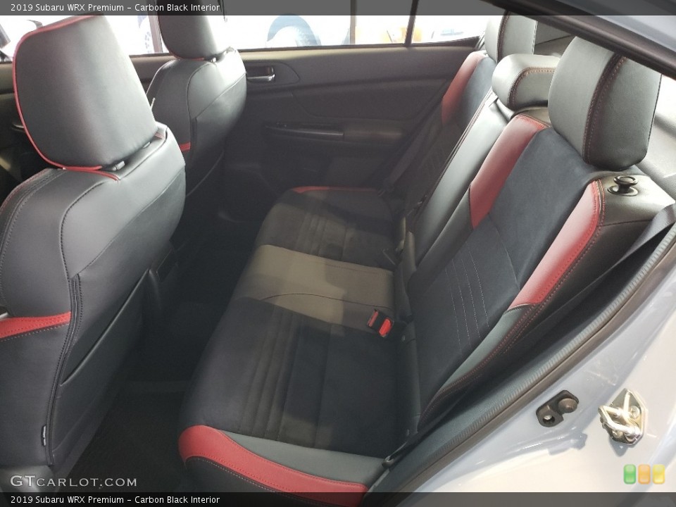 Carbon Black Interior Rear Seat for the 2019 Subaru WRX Premium #130168935