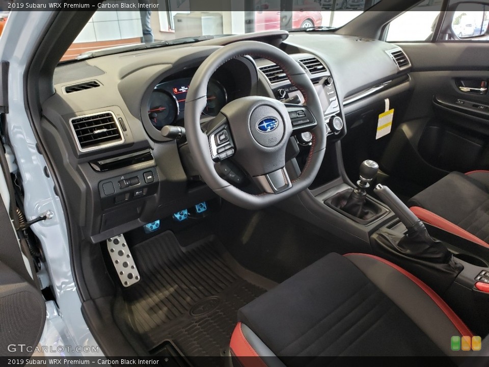 Carbon Black Interior Photo for the 2019 Subaru WRX Premium #130168962