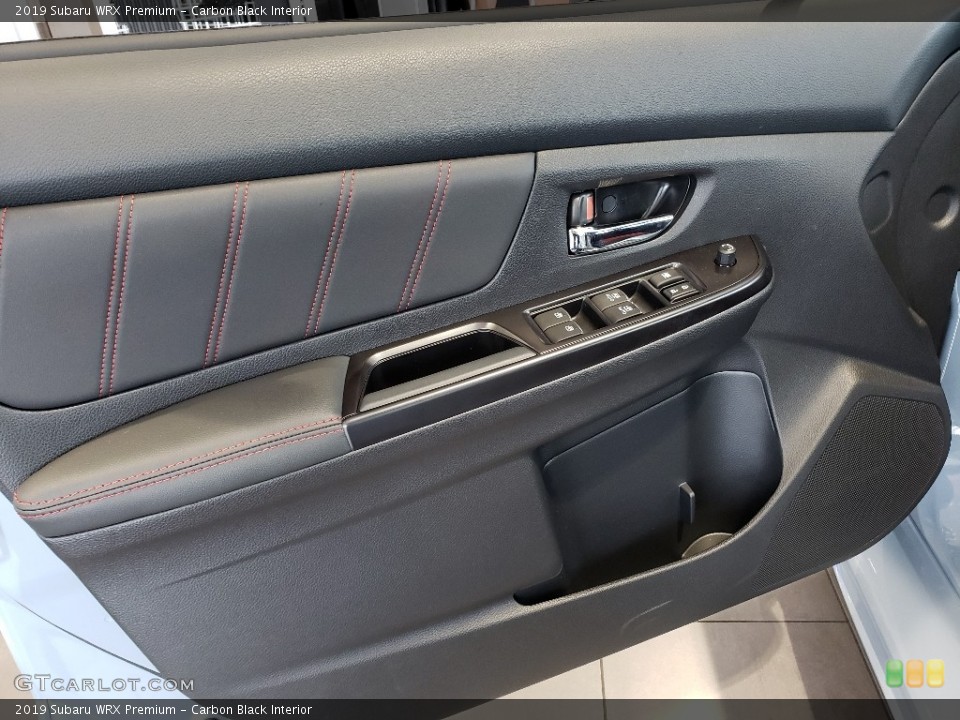 Carbon Black Interior Door Panel for the 2019 Subaru WRX Premium #130168989