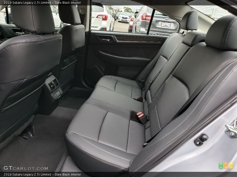 Slate Black Interior Rear Seat for the 2019 Subaru Legacy 2.5i Limited #130169232