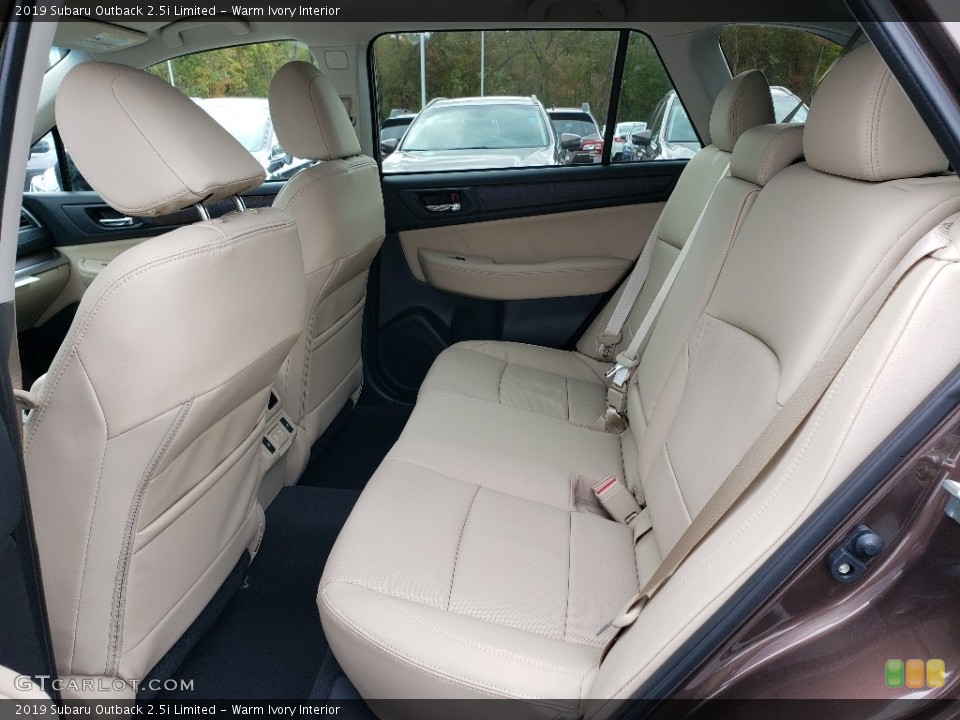 Warm Ivory Interior Rear Seat for the 2019 Subaru Outback 2.5i Limited #130169559