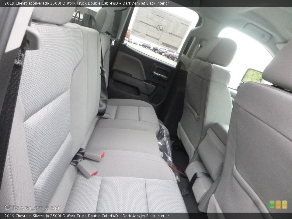 Dark Ash/Jet Black Interior Rear Seat for the 2019 Chevrolet Silverado 2500HD Work Truck Double Cab 4WD #130171452
