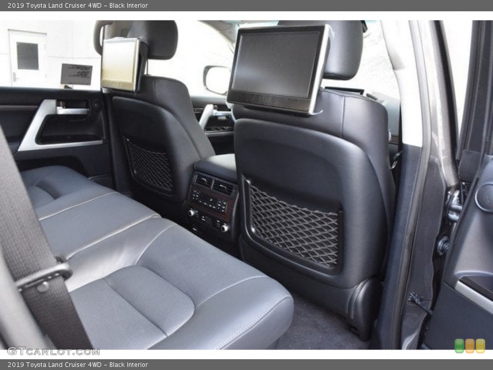 Black Interior Rear Seat for the 2019 Toyota Land Cruiser 4WD #130180674