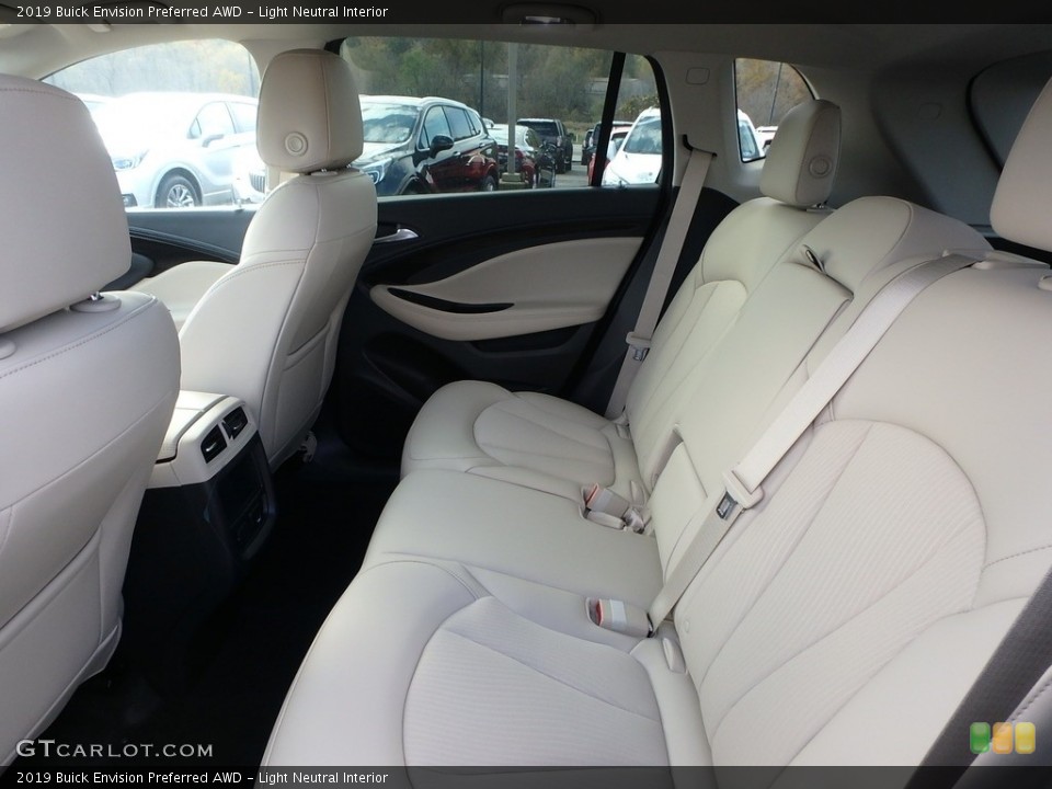 Light Neutral Interior Rear Seat for the 2019 Buick Envision Preferred AWD #130180983
