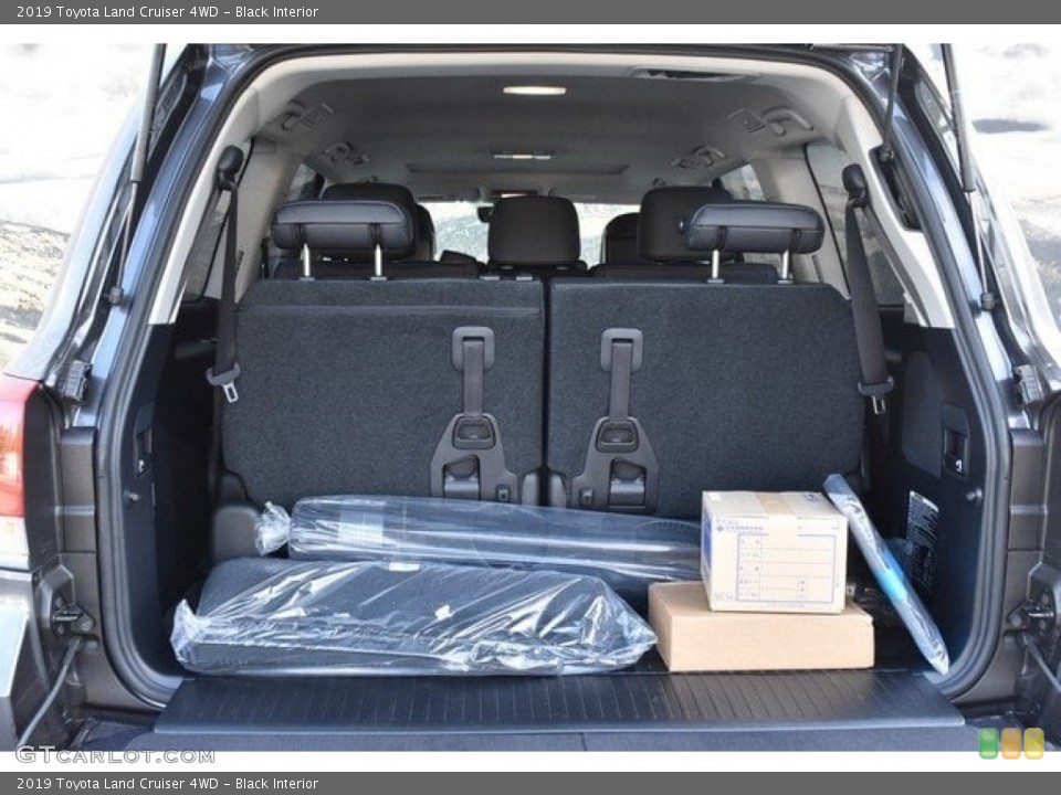 Black Interior Trunk for the 2019 Toyota Land Cruiser 4WD #130180989