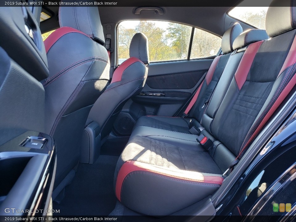 Black Ultrasuede/Carbon Black Interior Rear Seat for the 2019 Subaru WRX STI #130188072