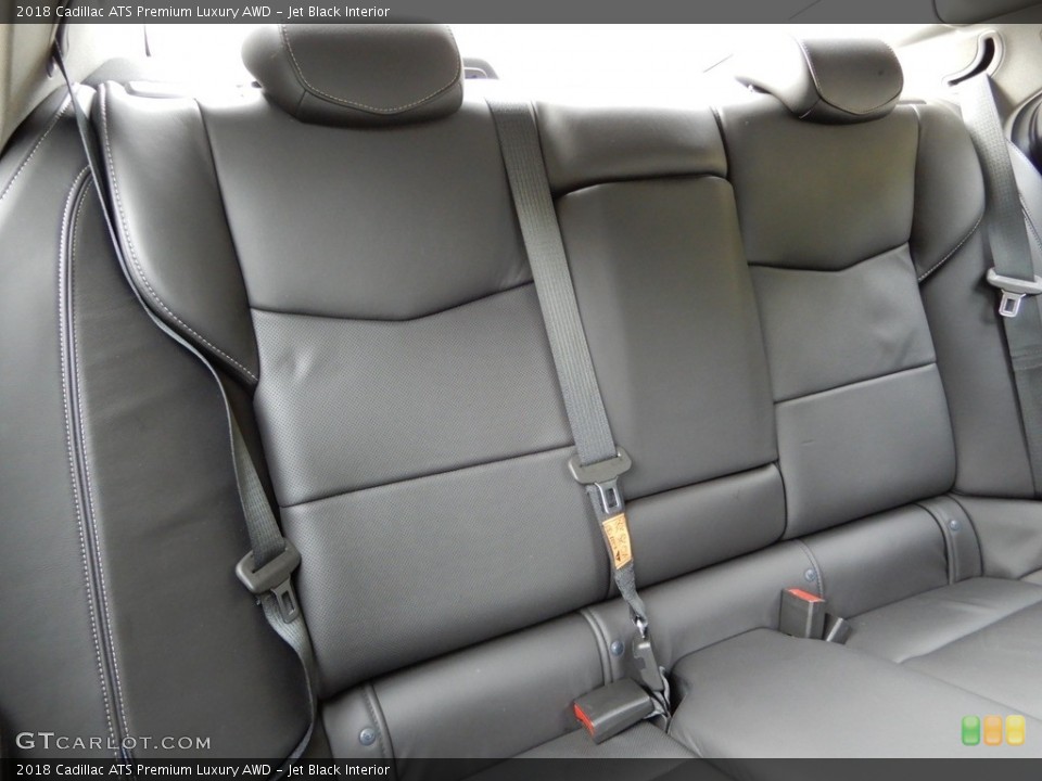 Jet Black Interior Rear Seat for the 2018 Cadillac ATS Premium Luxury AWD #130195629