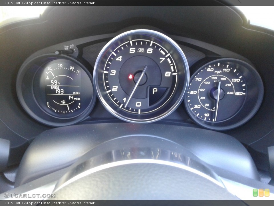 Saddle Interior Gauges for the 2019 Fiat 124 Spider Lusso Roadster #130198326