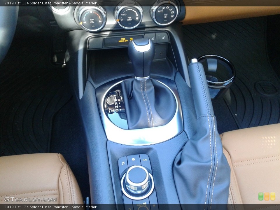 Saddle Interior Transmission for the 2019 Fiat 124 Spider Lusso Roadster #130198434