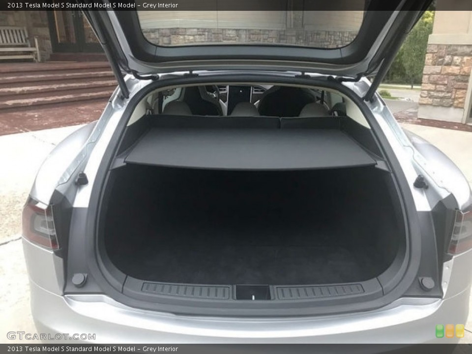 Grey Interior Trunk for the 2013 Tesla Model S  #130200207