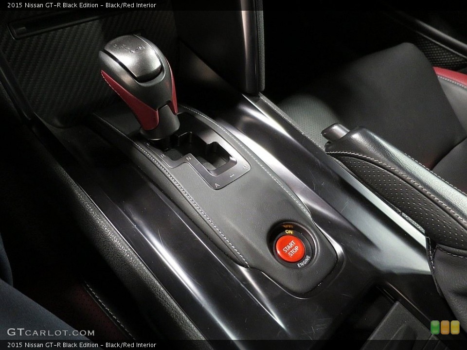 Black/Red Interior Transmission for the 2015 Nissan GT-R Black Edition #130205434