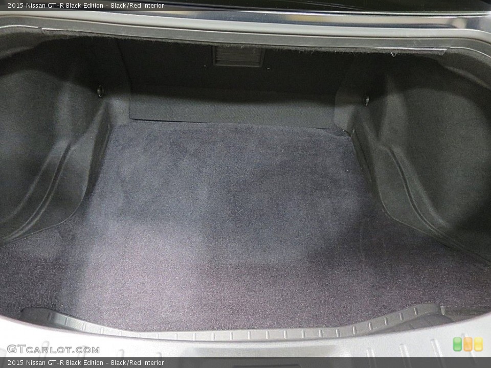 Black/Red Interior Trunk for the 2015 Nissan GT-R Black Edition #130205578