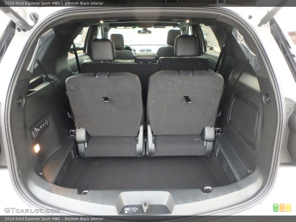 Medium Black Interior Trunk for the 2019 Ford Explorer Sport 4WD #130213720