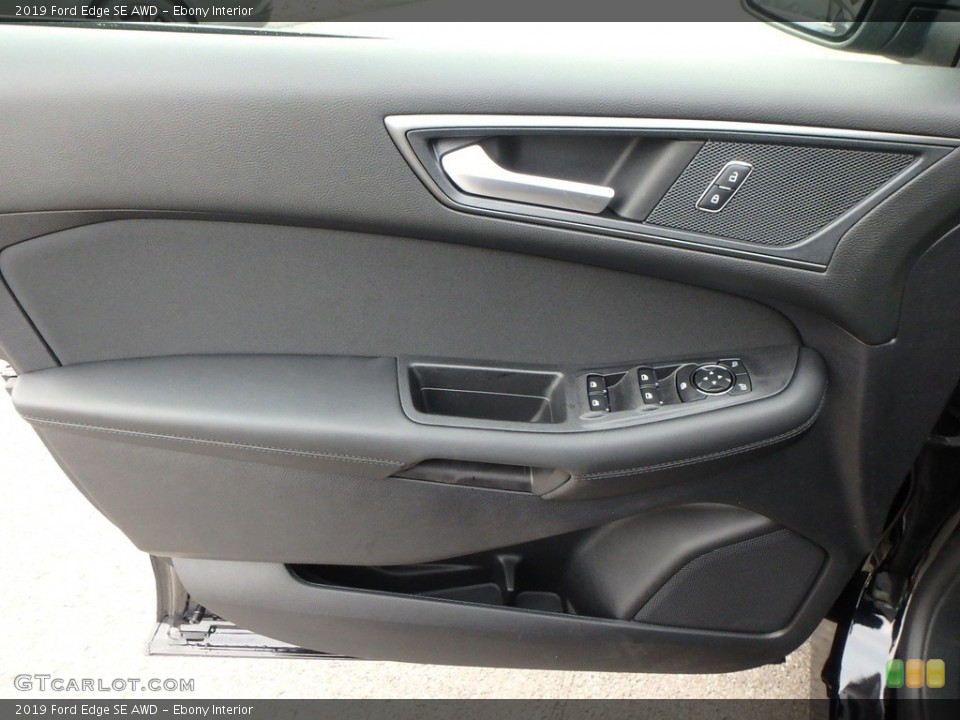 Ebony Interior Door Panel for the 2019 Ford Edge SE AWD #130215940