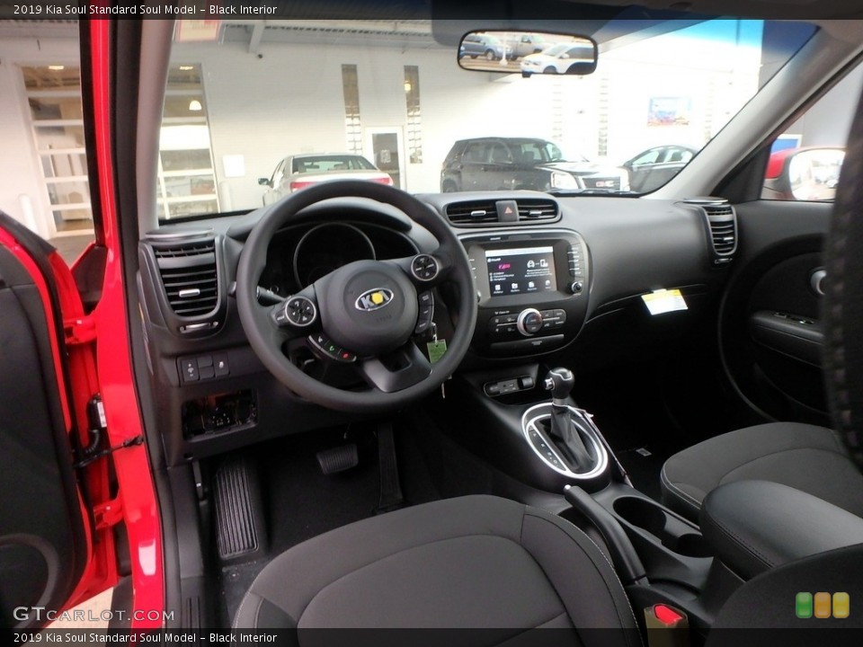 Black Interior Photo for the 2019 Kia Soul  #130221598