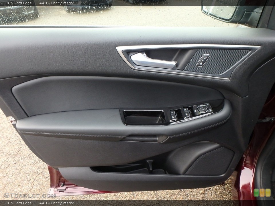 Ebony Interior Door Panel for the 2019 Ford Edge SEL AWD #130222042