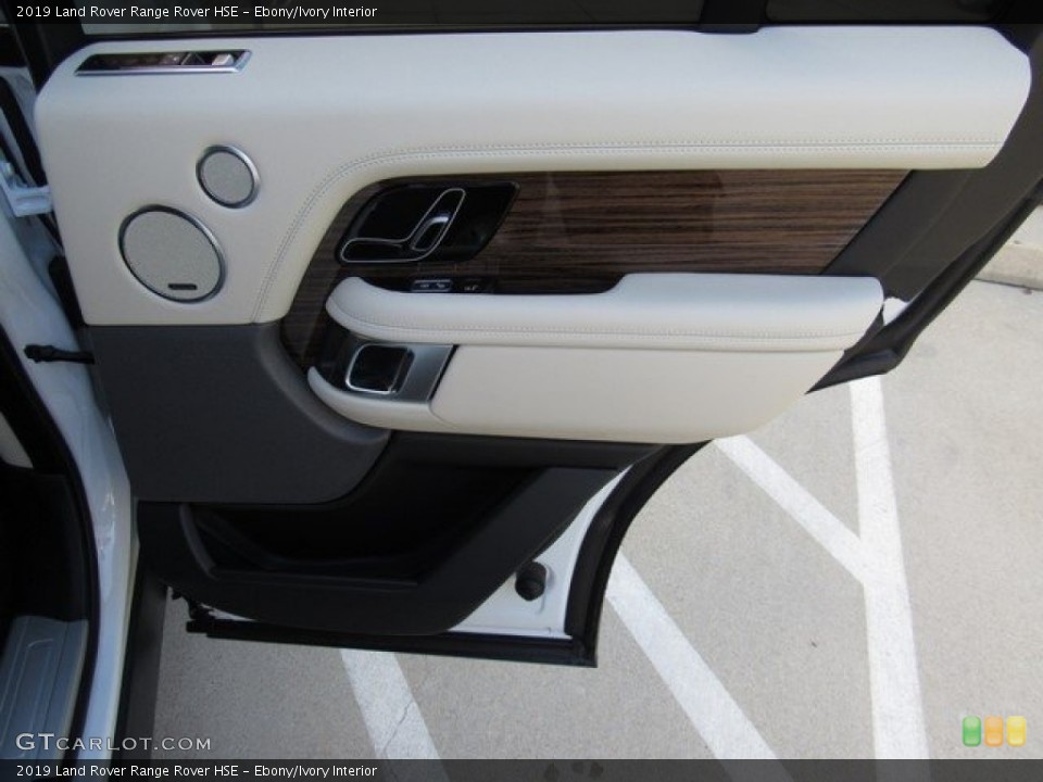 Ebony/Ivory Interior Door Panel for the 2019 Land Rover Range Rover HSE #130226311