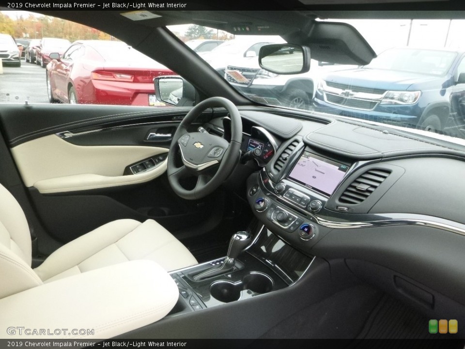Jet Black/­Light Wheat Interior Dashboard for the 2019 Chevrolet Impala Premier #130226339