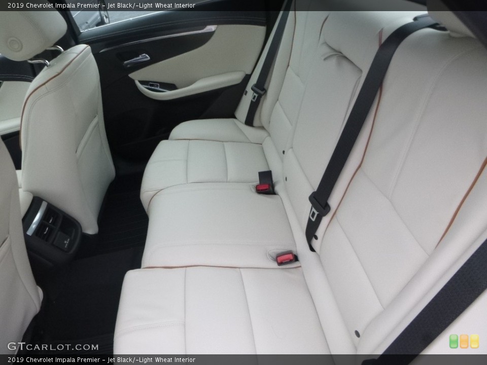 Jet Black/­Light Wheat Interior Rear Seat for the 2019 Chevrolet Impala Premier #130226383