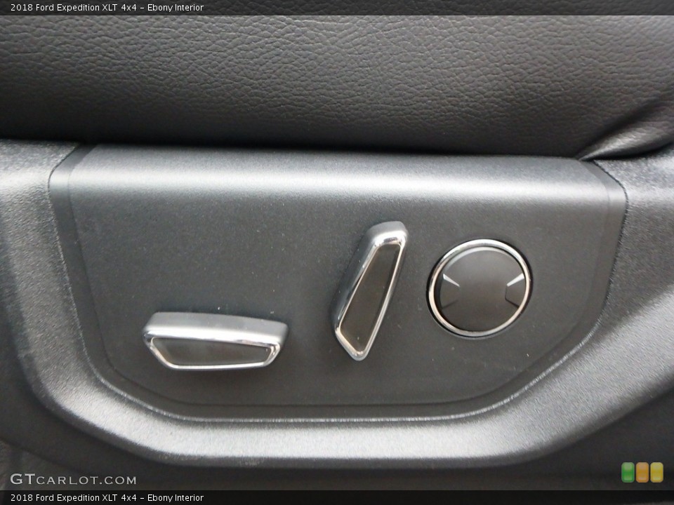 Ebony Interior Controls for the 2018 Ford Expedition XLT 4x4 #130227973