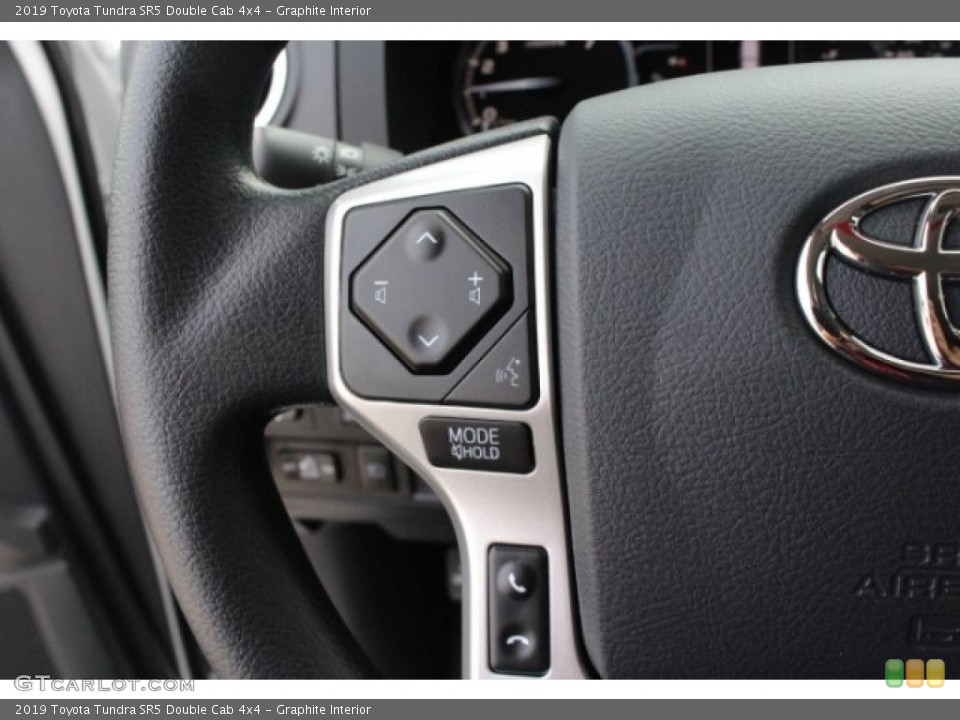 Graphite Interior Steering Wheel for the 2019 Toyota Tundra SR5 Double Cab 4x4 #130231015