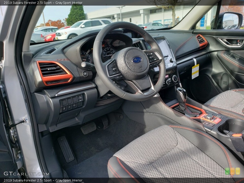 Gray Sport Interior Photo for the 2019 Subaru Forester 2.5i Sport #130231264