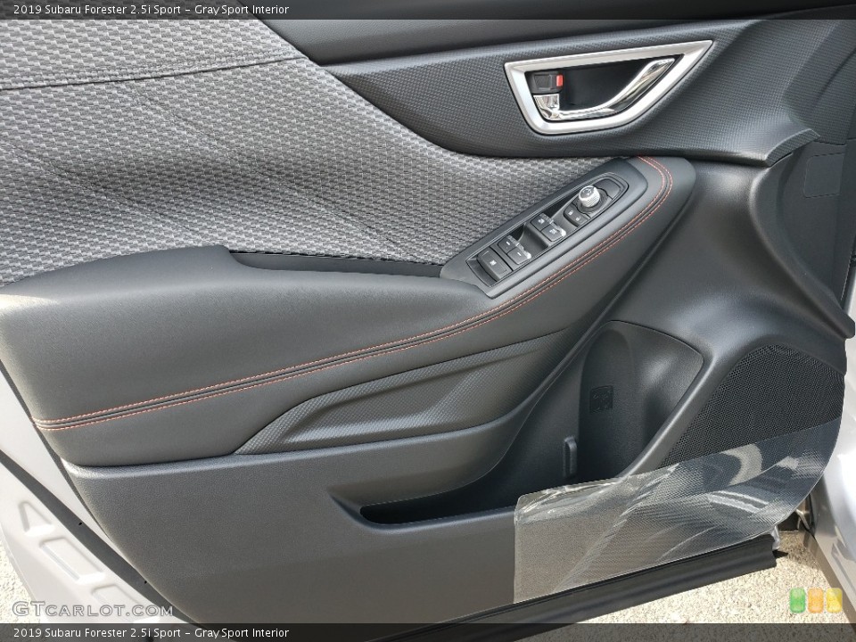 Gray Sport Interior Door Panel for the 2019 Subaru Forester 2.5i Sport #130231294