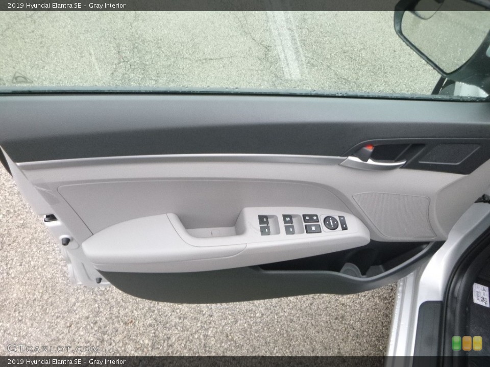 Gray Interior Door Panel for the 2019 Hyundai Elantra SE #130232305
