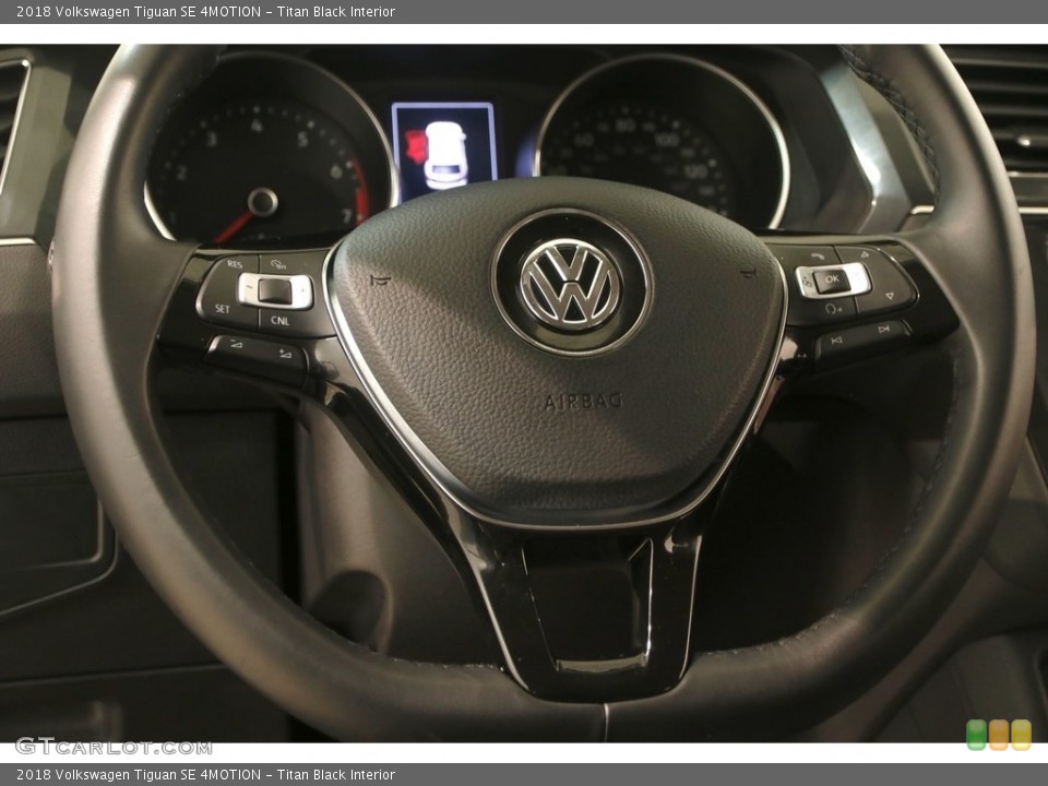 Titan Black Interior Steering Wheel for the 2018 Volkswagen Tiguan SE 4MOTION #130232387