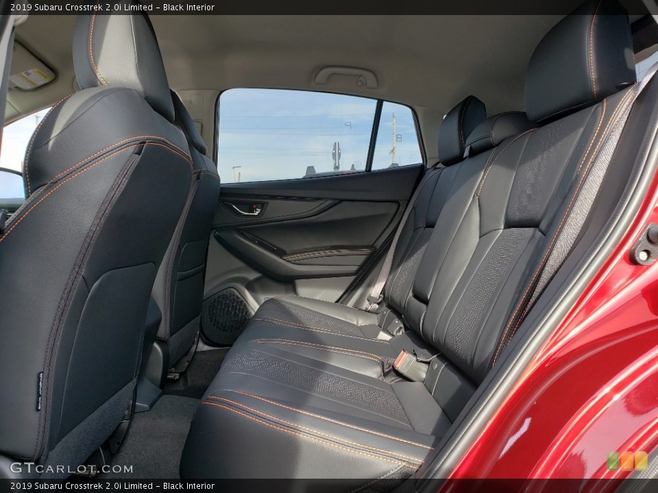 Black Interior Rear Seat for the 2019 Subaru Crosstrek 2.0i Limited #130232803