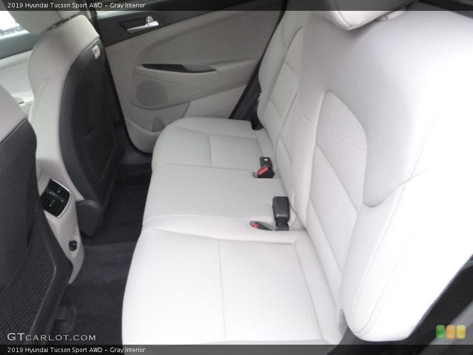 Gray Interior Rear Seat for the 2019 Hyundai Tucson Sport AWD #130233379