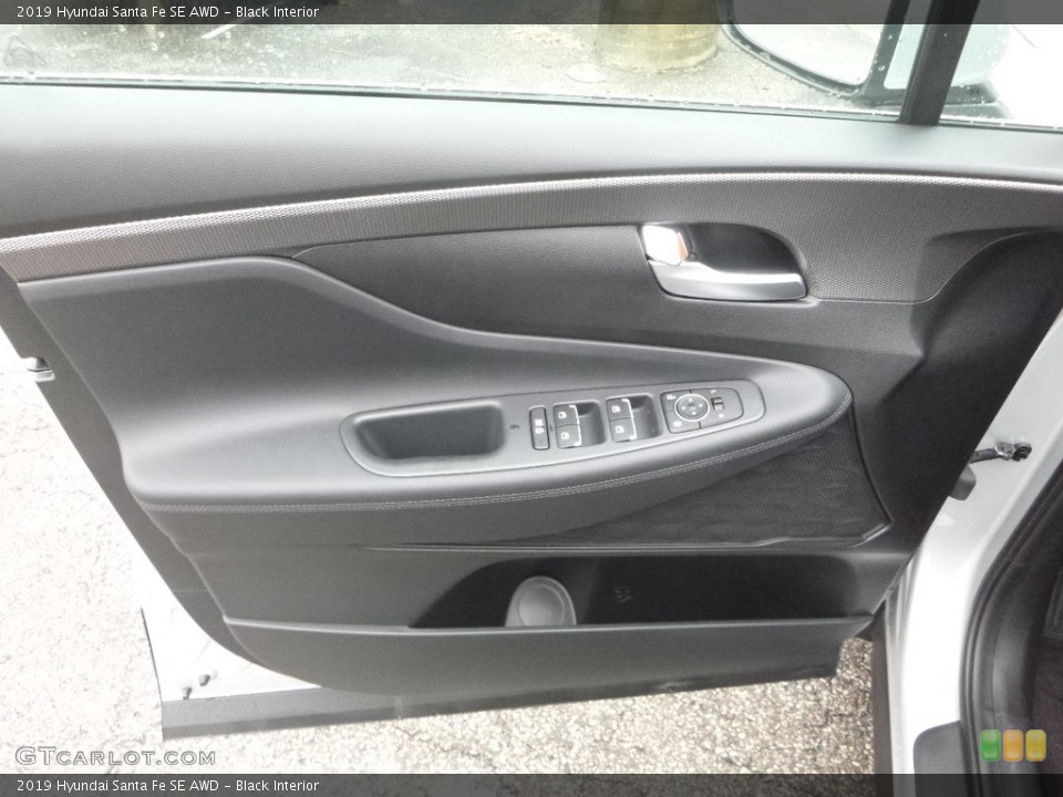 Black Interior Door Panel for the 2019 Hyundai Santa Fe SE AWD #130234573