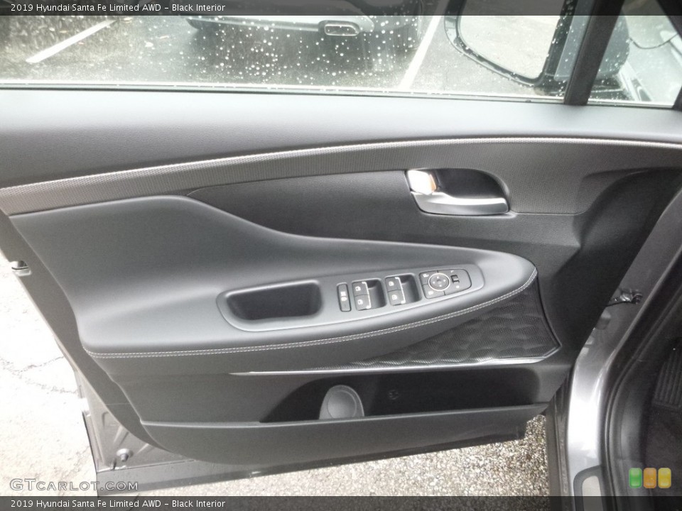 Black Interior Door Panel for the 2019 Hyundai Santa Fe Limited AWD #130234918