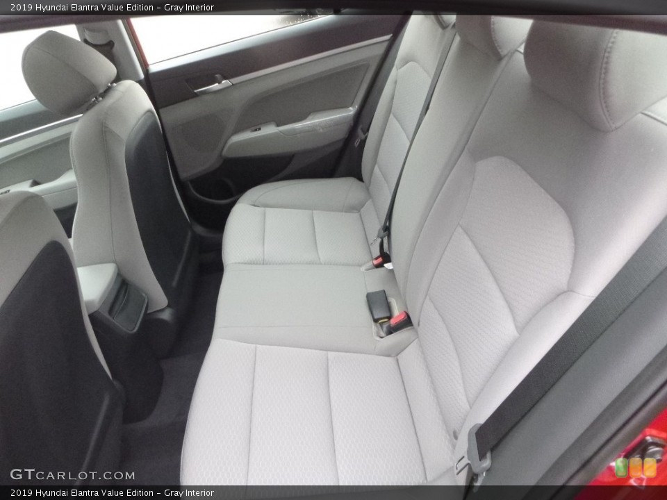 Gray Interior Rear Seat for the 2019 Hyundai Elantra Value Edition #130235218