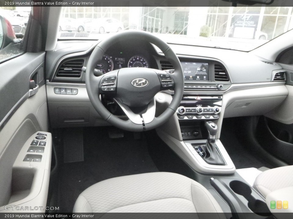 Gray Interior Photo for the 2019 Hyundai Elantra Value Edition #130235245
