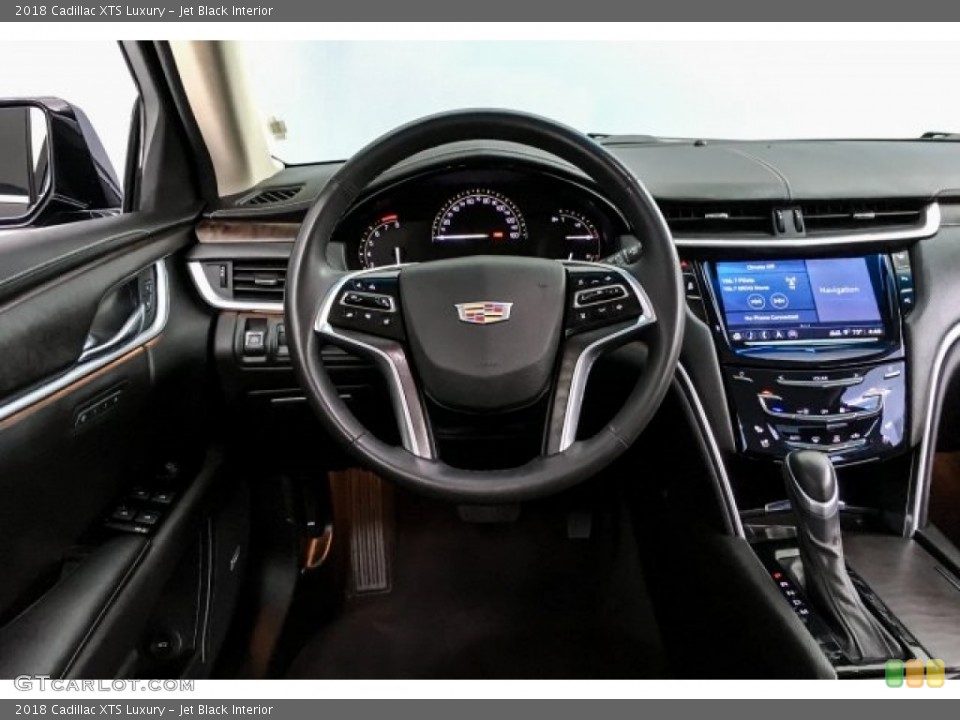 Jet Black Interior Dashboard for the 2018 Cadillac XTS Luxury #130241050