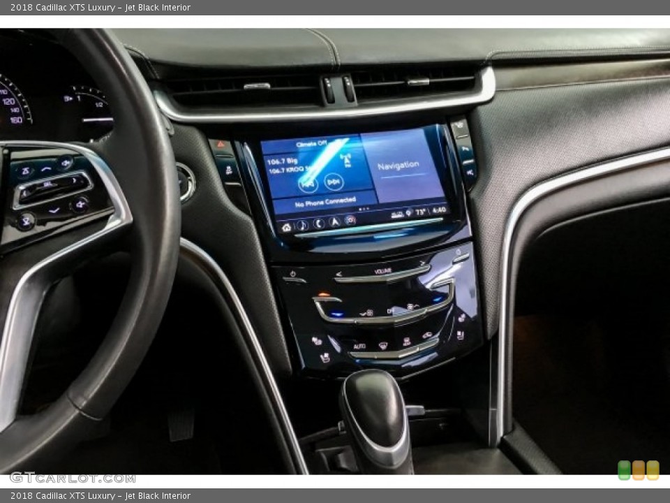 Jet Black Interior Controls for the 2018 Cadillac XTS Luxury #130241059