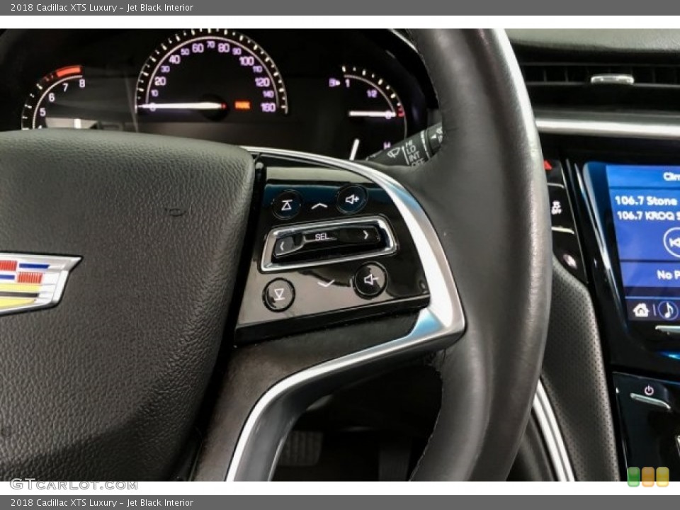 Jet Black Interior Steering Wheel for the 2018 Cadillac XTS Luxury #130241133