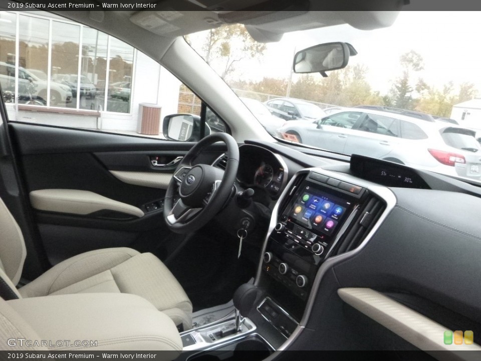 Warm Ivory Interior Rear Seat for the 2019 Subaru Ascent Premium #130243556