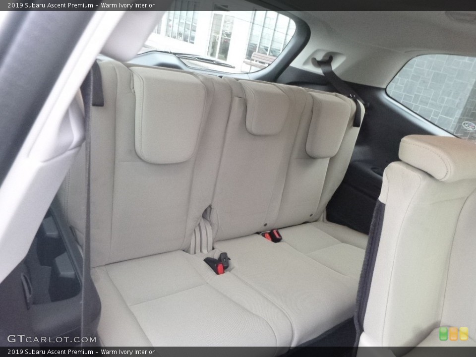 Warm Ivory Interior Rear Seat for the 2019 Subaru Ascent Premium #130243601