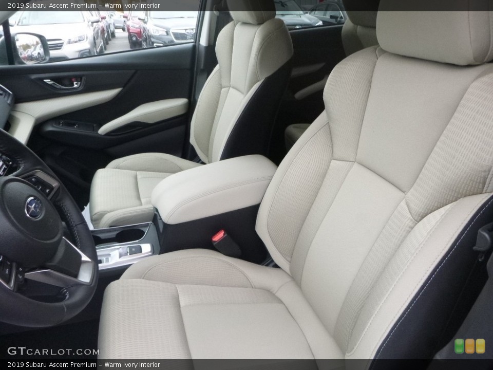 Warm Ivory Interior Front Seat for the 2019 Subaru Ascent Premium #130243652