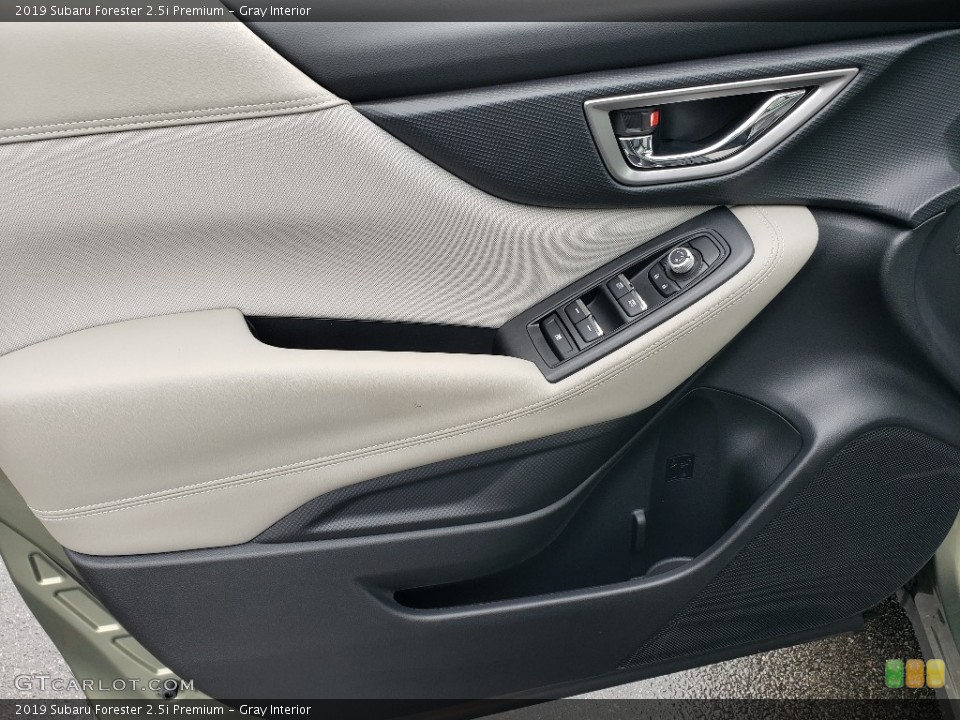 Gray Interior Door Panel for the 2019 Subaru Forester 2.5i Premium #130244756