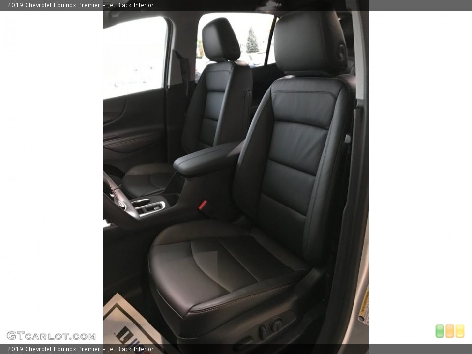 Jet Black Interior Front Seat for the 2019 Chevrolet Equinox Premier #130245317