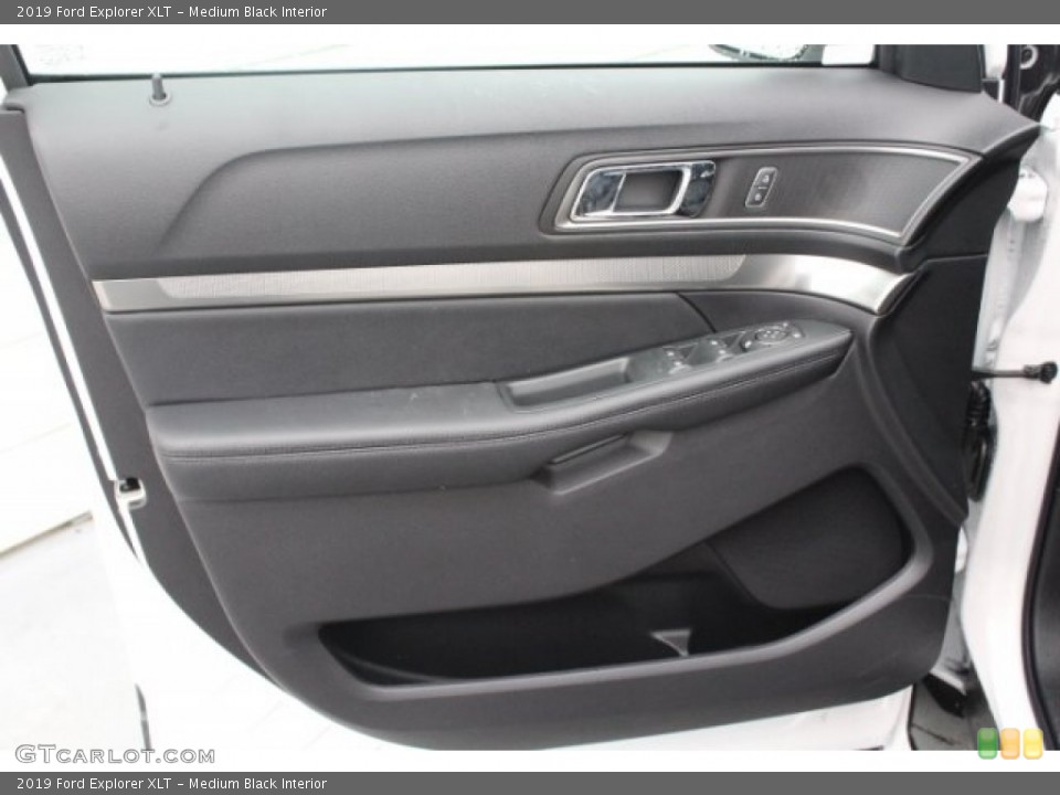 Medium Black Interior Door Panel for the 2019 Ford Explorer XLT #130247021