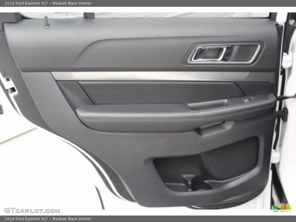 Medium Black Interior Door Panel for the 2019 Ford Explorer XLT #130247168