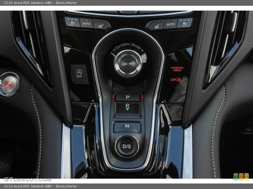 Ebony Interior Controls for the 2019 Acura RDX Advance AWD #130249211