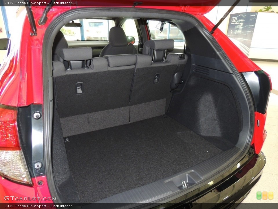 Black Interior Trunk for the 2019 Honda HR-V Sport #130250159