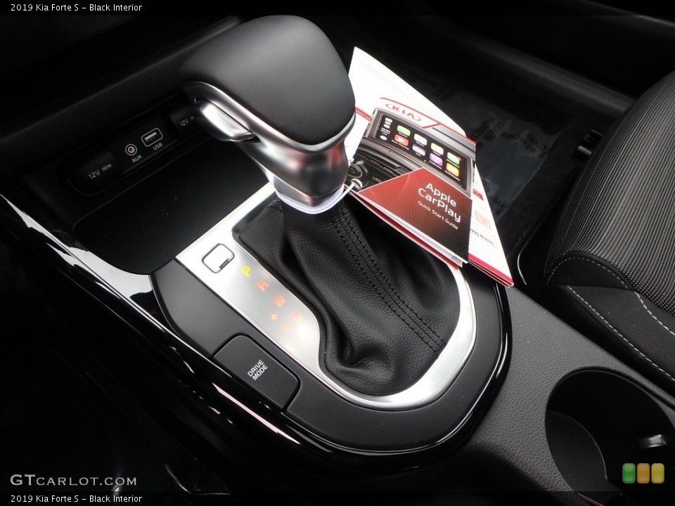 Black Interior Transmission for the 2019 Kia Forte S #130252745