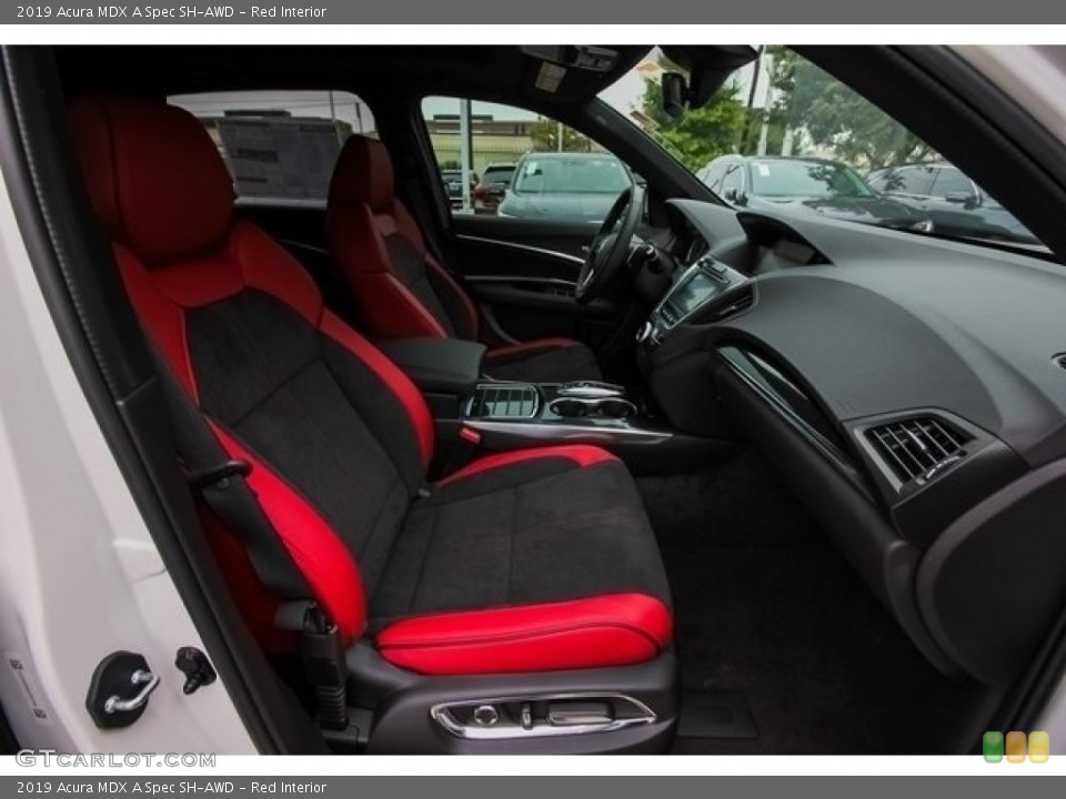 Red Interior Front Seat for the 2019 Acura MDX A Spec SH-AWD #130253849