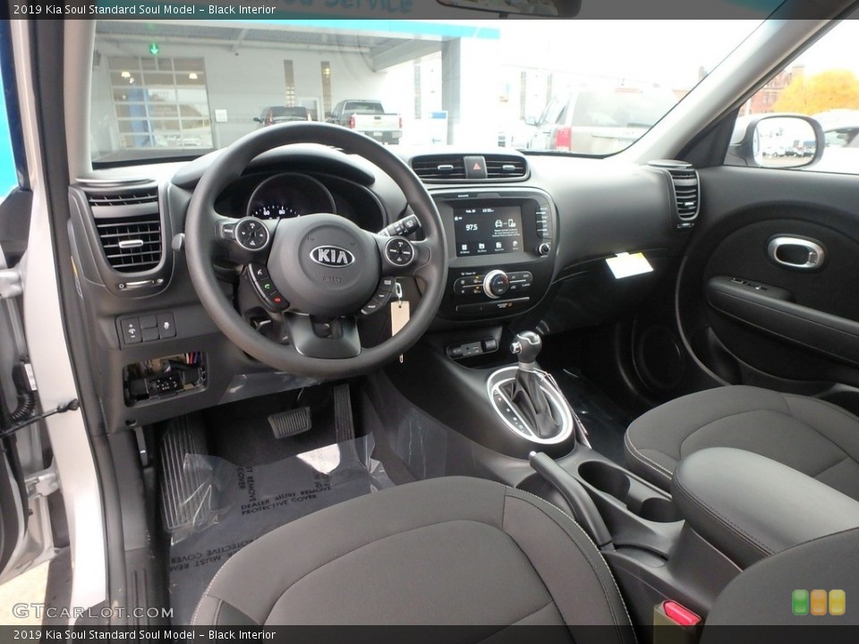 Black Interior Photo for the 2019 Kia Soul  #130255184